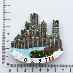 Belgium Travel Souvenir Fridge Magnet - Decorative Refrigerator Sticker Gift (B3 - 23 - 04)