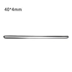 Durable 4mm Wide Flat Rubber Belt for Audio and Video Devices (40mm)