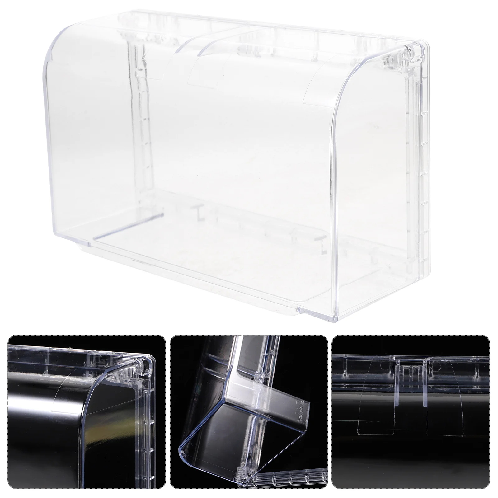 

Sticky Style Socket Cover Double-position Thickened Waterproof Cover bathroom integrated socket protective cover