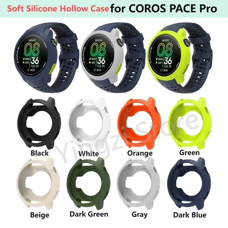 Soft Silicone Hollow Case for Smart Watch Strap - Protective Bumper Shell Accessories