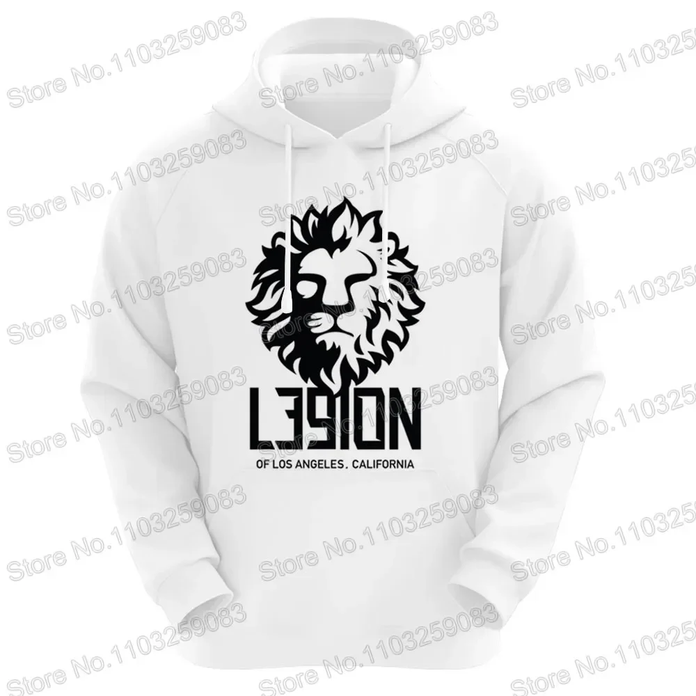 Legion of Los Angeles Hoodie Men Casual Sweatshirt L39ion Winter Hoodies Red Cycling Clothing Hoody Streetwear Sportswear