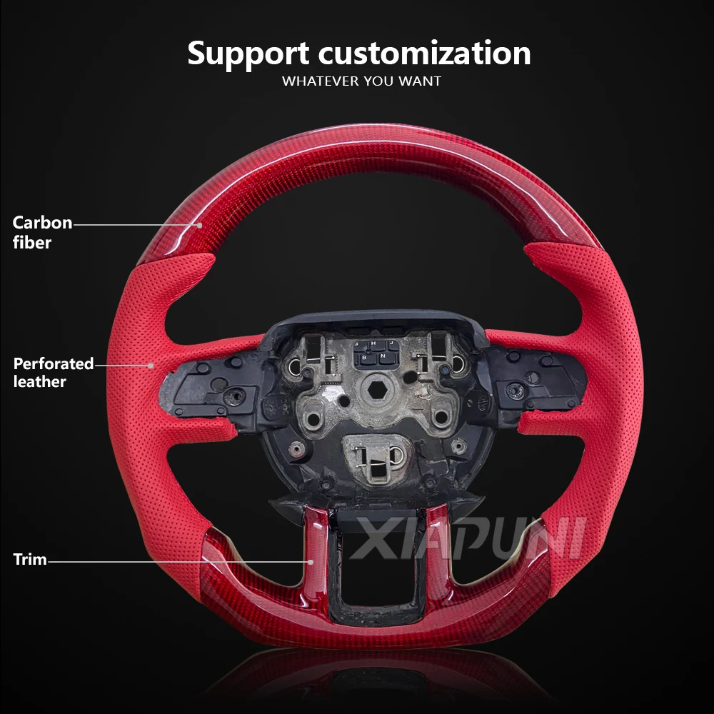 Carbon Fiber Steering Wheel For LAND ROVER Evoque 20122018 With Heater