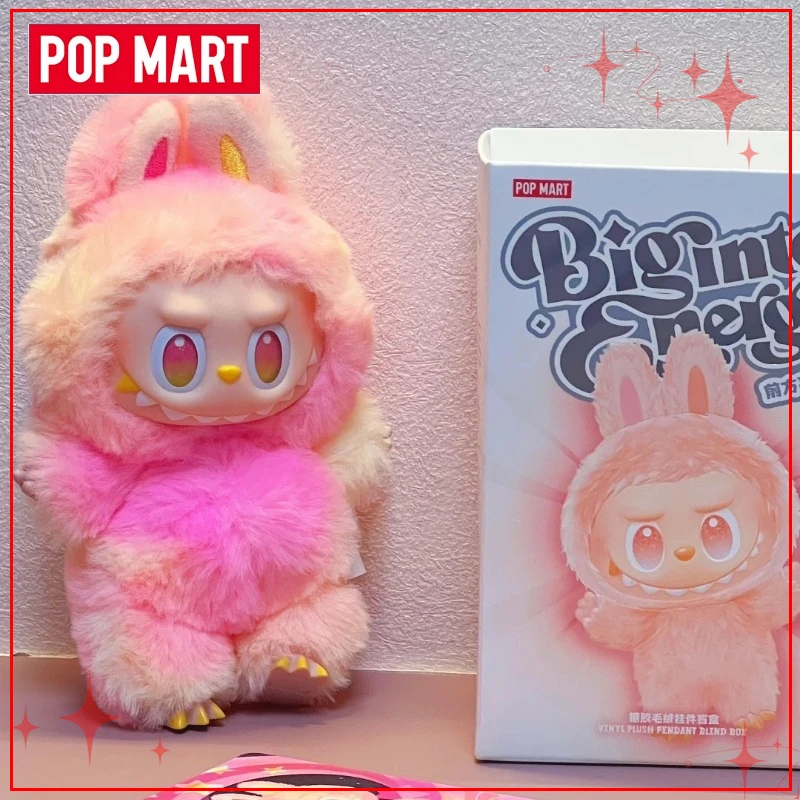 Original POP MART LABUBU 3.0 Big Into Energy Series Vinyl Plush