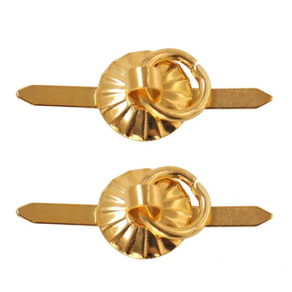 Alloy 2Pcs Ingenious Smooth Surface Hardware Handle Accessories Good Craftsmanship for Micro Landscape |