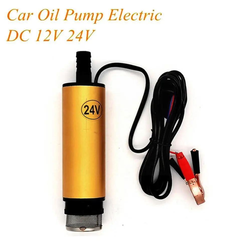 Portable Mini 12V 24V DC Electric Submersible Pump For Pumping Oil
