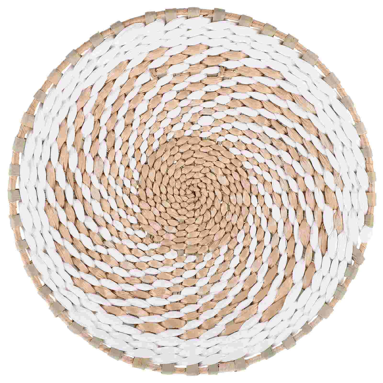 

Straw Wall Decor Woven Baskets Home Decorative Plates Hanging Art Boho Decorations Bohemia Style Delicate