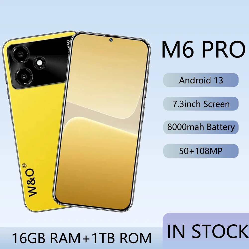 M6-Pro-Smartphone-Vers-o-Global-16GB-1TB-7-3-HD-Screen-C-mera-Traseira ...