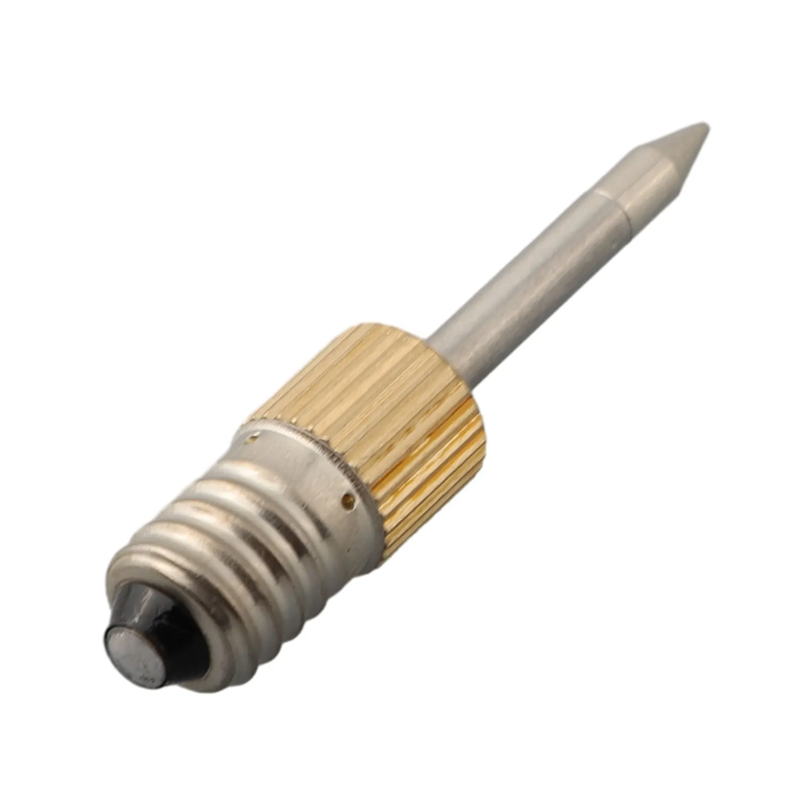 

Высококачественный новый железный наконечник для пайки, 1 шт., портативный электроинструмент для мастерской на открытом воздухе, сменные серебряные + золотые сварочные инструменты