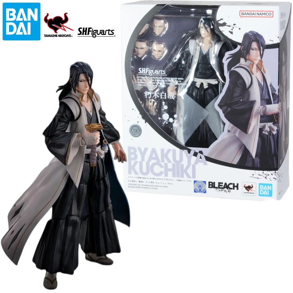 

Модели героев аниме S.H. Фигуртс Shf Byakuya Kuchiki, «отбеливающая тысяча лет разряда крови», игрушки, подарки