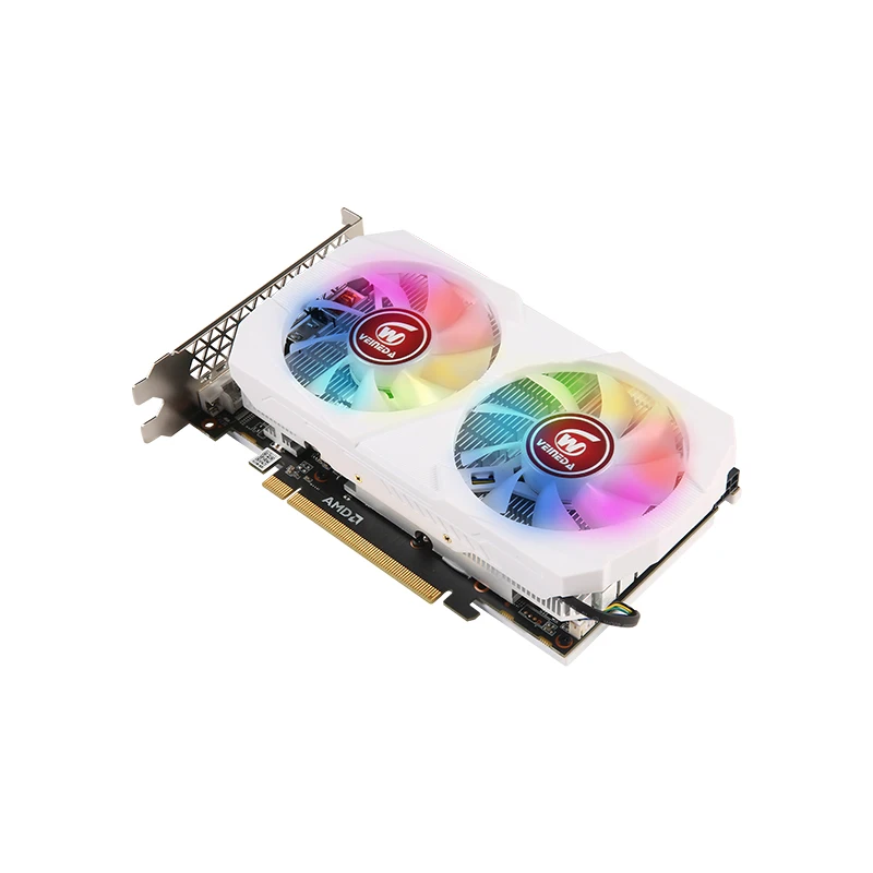 Veineda – carte graphique AMD Radeon pour ordinateur de bureau et de jeu, modèle RX580, mémoire 8 go DDR5, 580