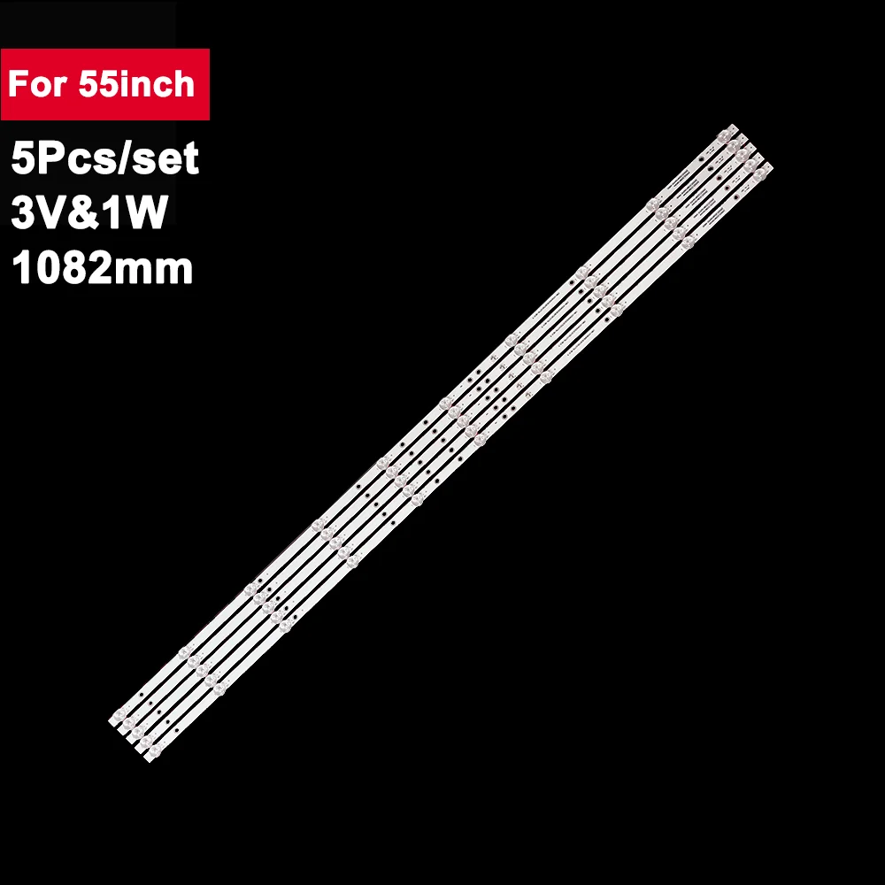 

TV Backlight Strips For 55inch CRH-K55K6003030T0510778-REV1.7I 55CE1810D2 55BS3700 55S3700 ZX55ZC332M10A0V2-K600