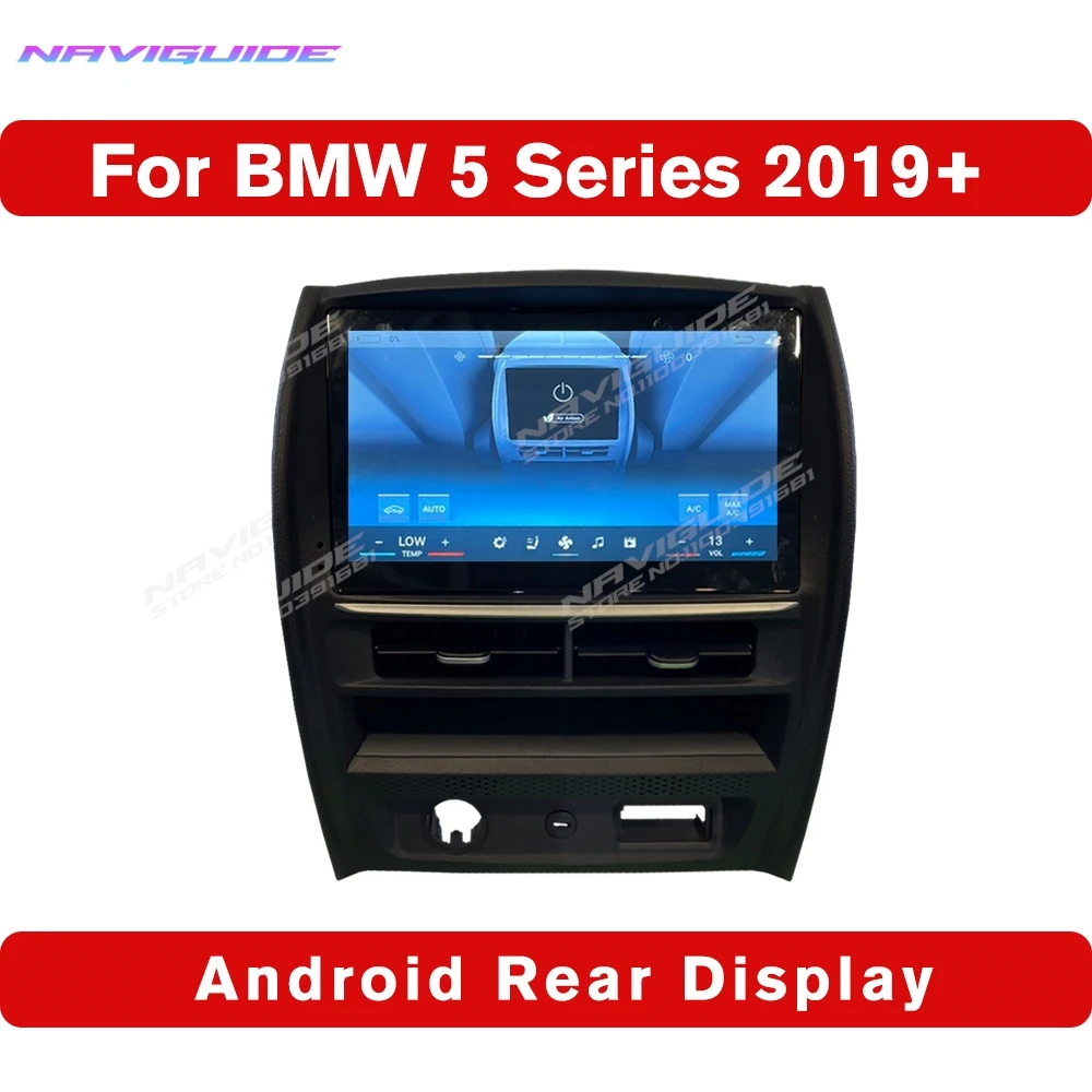 

Экран заднего дисплея IDE Android для BMW 5 серии 2019 + пневматическая панель переменного тока