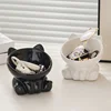 Cat Bowl Pet Accessories Ceramic Diagonal High Feet Cute Protection Cervical Spine Dog Bowl Drink Water Bowl Pet Supplies 3