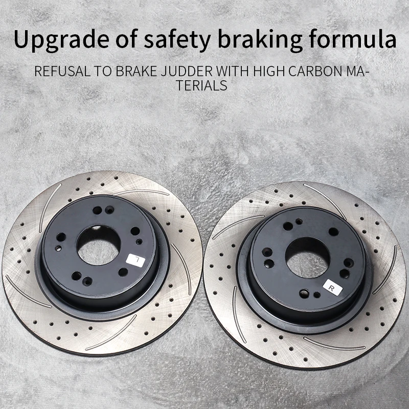 High-quality Noiseless Car Brake Discs brake rotor For Subaru Forester mpreza lmpreza WRX STILevorg Rex Vivio Impreza XV Libero
