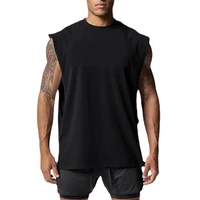 2023 Mens Running Vest Summer Mesh Quick Dry Gym Fitness Tank Tops Bodybuilding Sleeveless Loose Shirt Sports Stringer Jerseys 1
