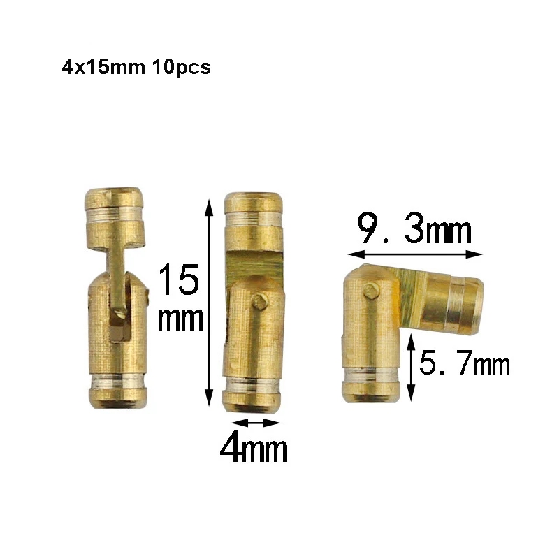 Gold 4x15mm