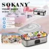 Appliances Yogurt Processing Lifestyle Appliances Home Kitchen Stainless Steel 8 Cups Yogurt Maker Machine 3