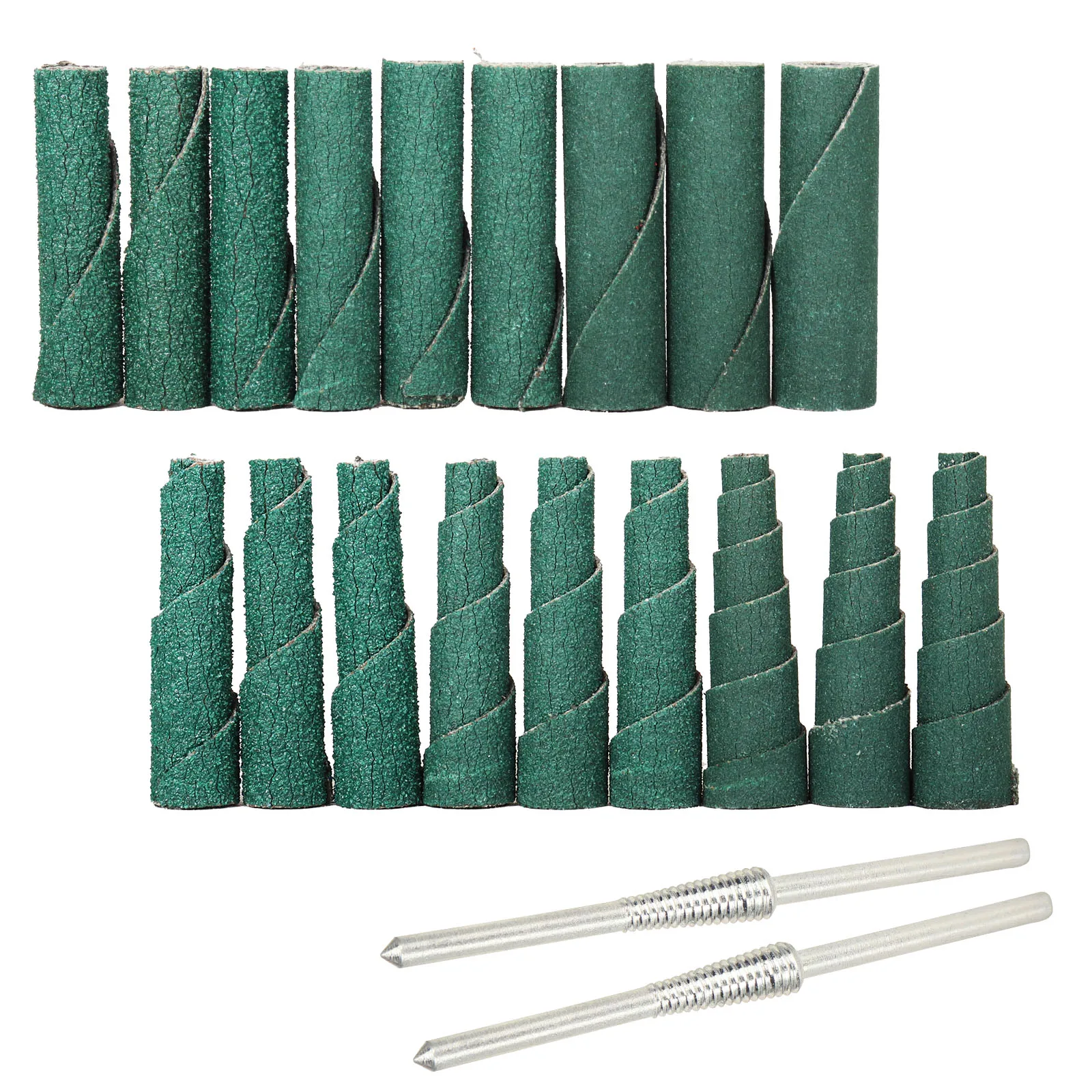 10 mm Schleifkopf, Schleifpapier, Klappkegel, Dremel-Zubehör, Drehwerkzeug mit 3 mm Schaft – Detail 3
