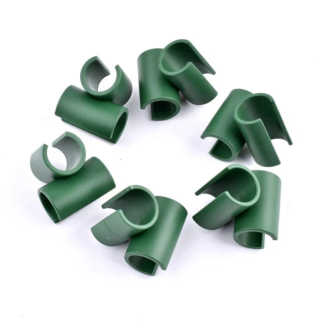 5/10/20Pcs Plant Support Trellis Connector Fixed Cross Clip Stake Clips 360 Adjustment Fixed Clamp Gardening Support Accessories 6