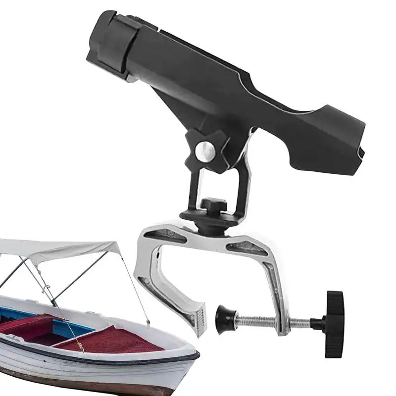 Support Canne à Pêche Rotatif 360° - Pour Bateau, Kayak Et Canoë