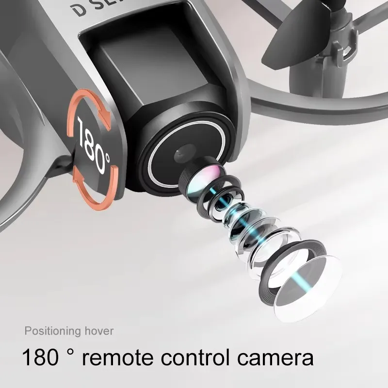 Mini Drone 8K avec Écran - Noir ou Gris | Lot 1