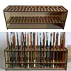 Painting Brush Pen Storage Holder Stand Organizer Rack Drawing Supplies Made Of Material Durable DIY Assemble 1