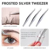 Gollee High Precision Eyelash Tweezers Single Lash & Fanning DIY Lashes Corrosion And Cleaning Resistance Gollee Lash Tweezers 3