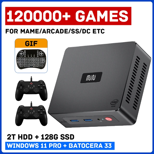 640px x 640px - Super Console X GK Mini Retro Video Game Console With 120000 Game Emulators  Dual 4K Portable Game Player Batocera & Win 11 Pro - AliExpress