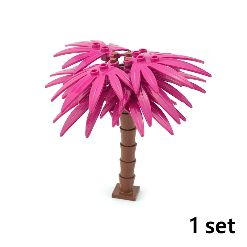 City Friend Creative Building Blocks Set - Plant and Tree Accessories