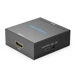 Universal AV to HDMI Converter Box - 1080P Video Composite to HDTV Adapter (AV to HDMI Converter)
