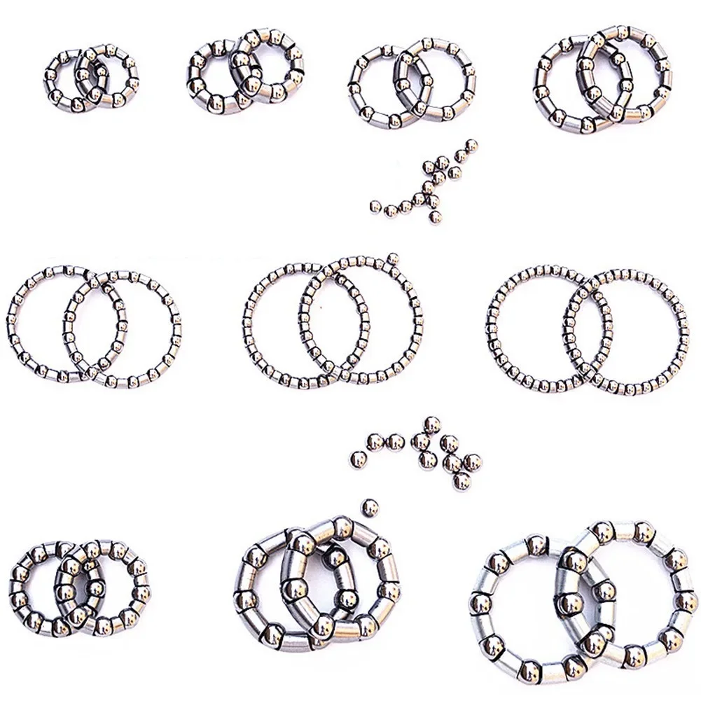Road Bike Headset Bottom Bracket Axle Ball Bearing Retainer Carbon Steel Bicycle Replace Hub Crank Fork All Series Bikes Parts miniature ball bearings bicycle ball bearing bike headset bearings