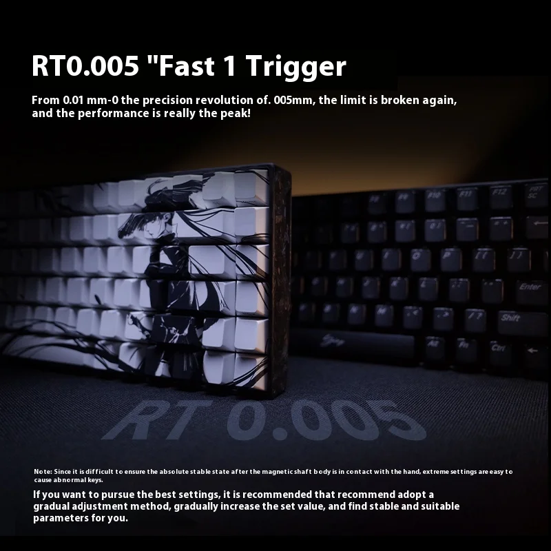 WLMOUSE Ying75 Shadow75 HE ゲーミングキーボードホール効果磁気