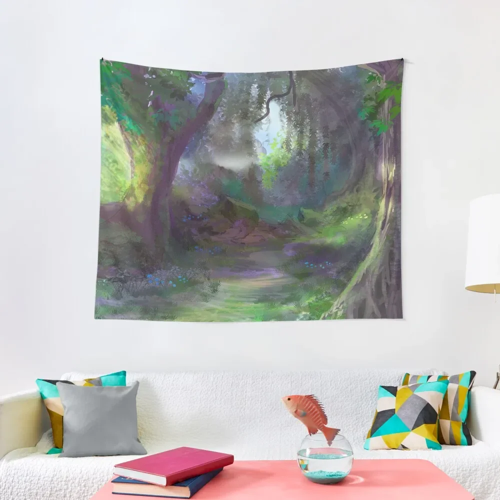 

Elven Forest Tapestry Decoration Pictures Room Wall Aesthetic Home Decor Tapestry
