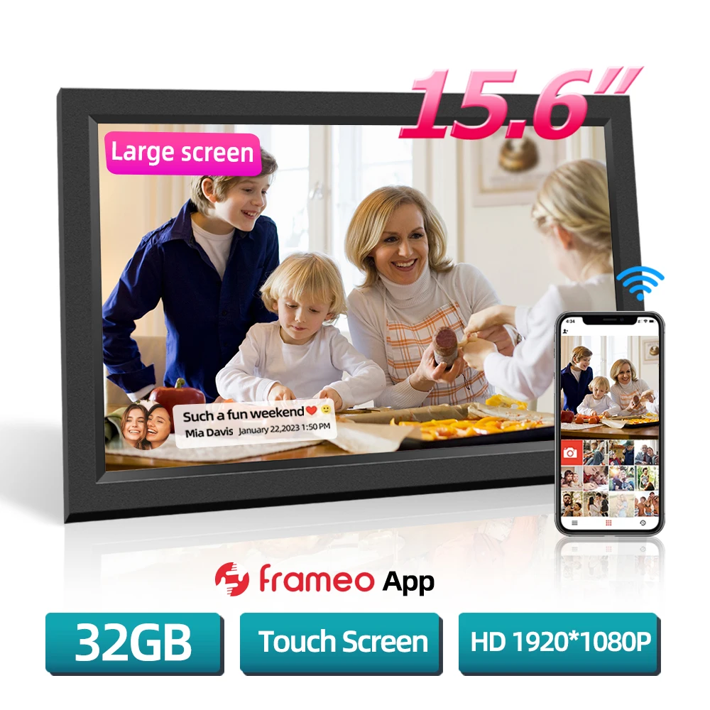 15,6-inchWIFIdigitalphotoframe,IPS1920x1080high-definitiontouchscreen32GBwirelessLANintelligentphotoframe-AliExpress44