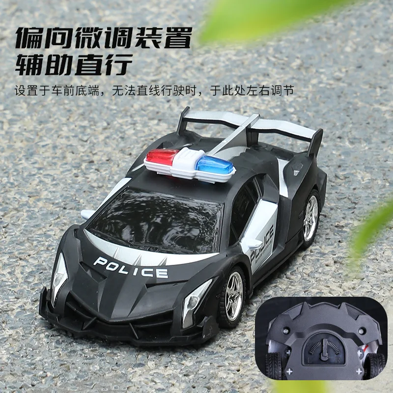 1/24 Rc Police Car Electric Cop Car Toys Remote Control Vehicles Toys For Kids Rc Toys Car Children Birthday Gift 3
