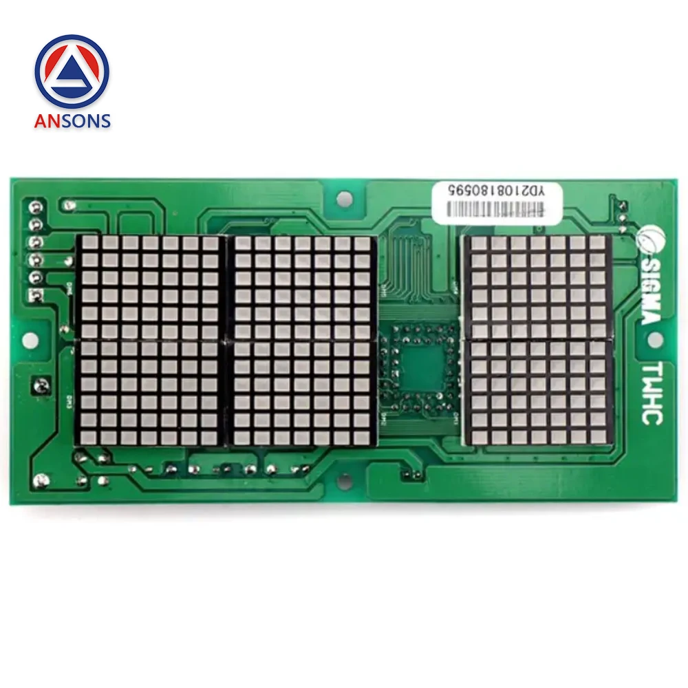 EIDOT-205 REV1.0 SIGMA Elevator Display PCB Board Ansons Elevator Spare Parts 1pcs elevator group control board km713180g01 parallel board for kone elevator parts aq1h379