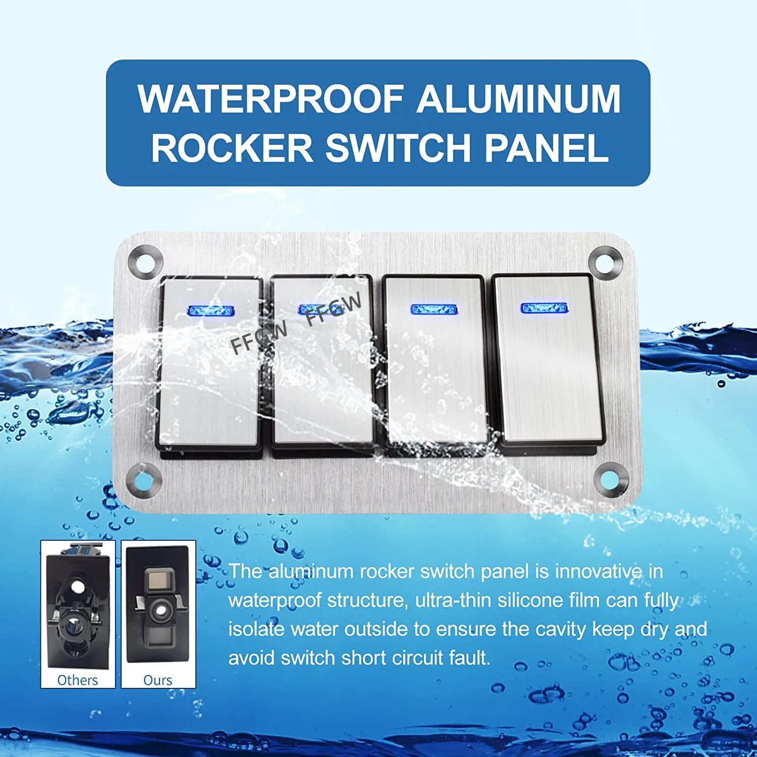 Presa USB Per Camper/Auto - Doppia USB PD, Accendisigari 150W, Voltmetro, Interruttore - Foto 10