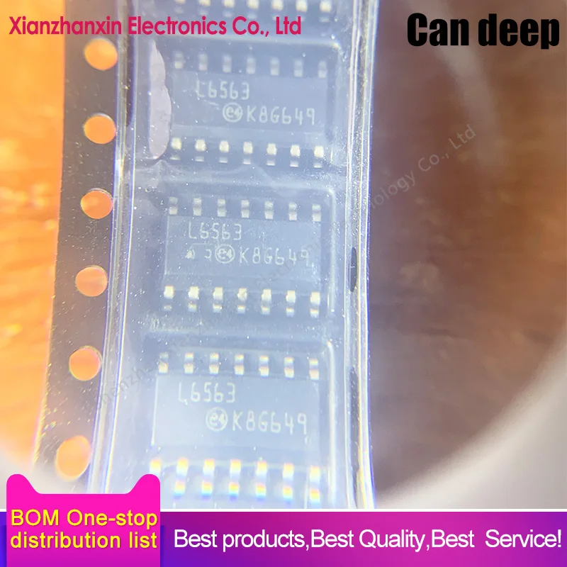 

5 шт./лот L6563STR L6563S SOP-14 AC-DC контроллер и микросхемы регулятора