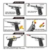 New.All Black M1911 Colt Toy Gunman Gun, Soft Bullet Shell, Catapult Blaster, Manual Air Gun Launcher, Boys Shooting Game 14+y 3