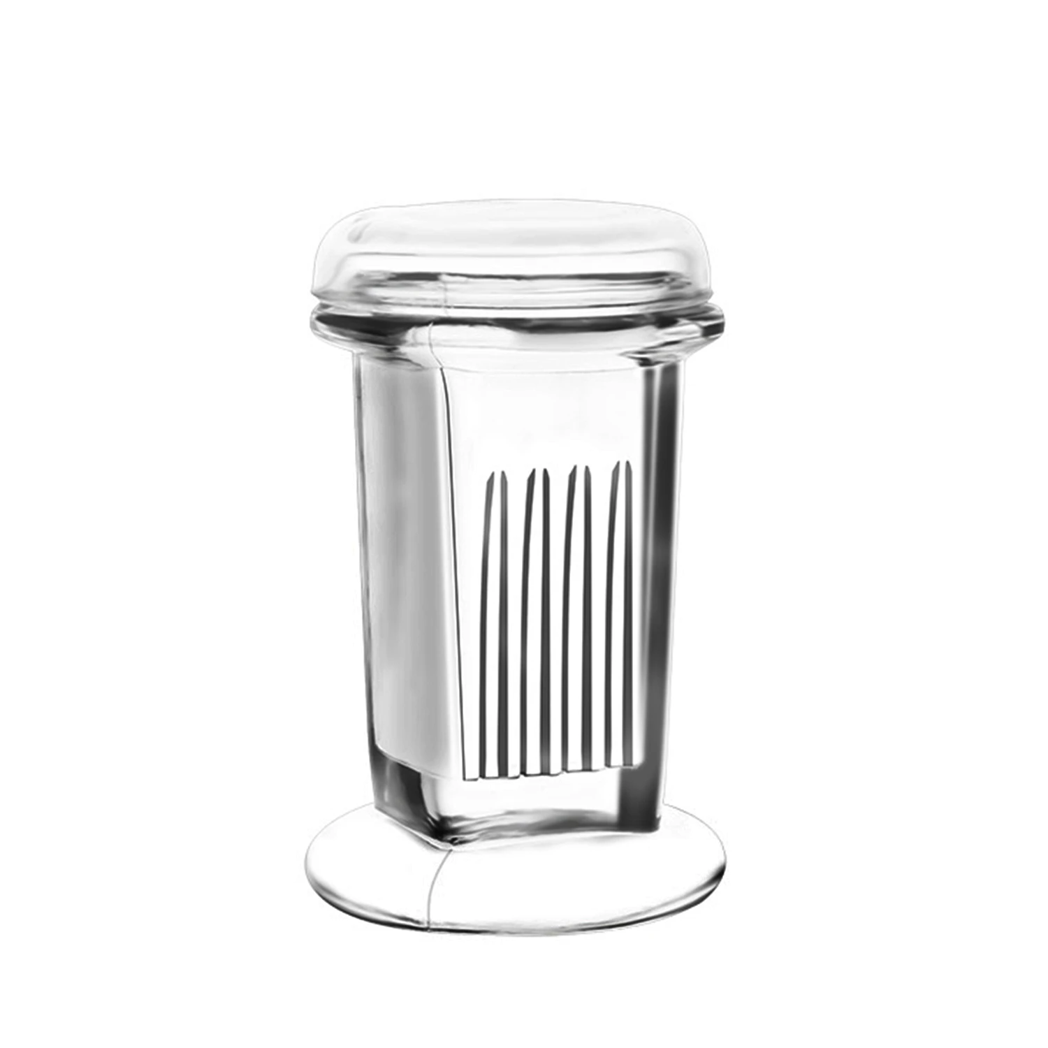 Lab Glass Coplin Staining Jar With Cover,5Slides Type