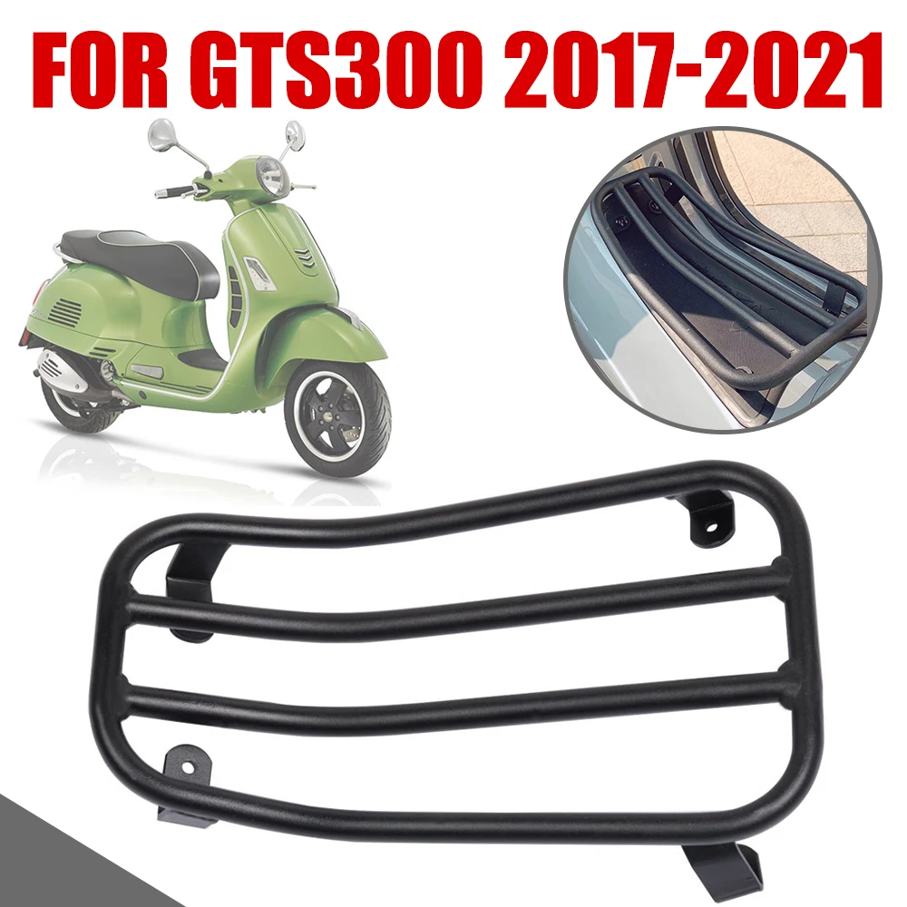 

Для Vespa GTS300 GTS 300 2017 2018 2019 2020 аксессуары для мотоциклов ножная педаль задняя багажная стойка кронштейн держатель