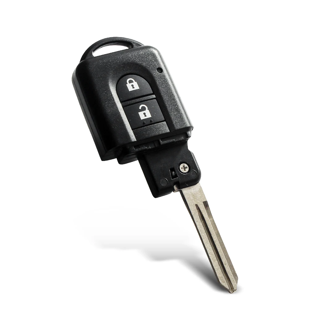 2 Buttons Replacement Smart Remote Car Key Shell for for Nissan X-trail Qashqai Pathfinder Micra NV200 Smart Key case key shell car key shell key case