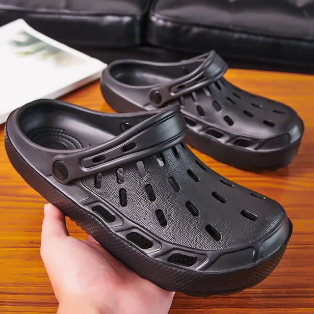 Men's Sandals Outdoor Beach Fishing Wading Slippers for Men Garden