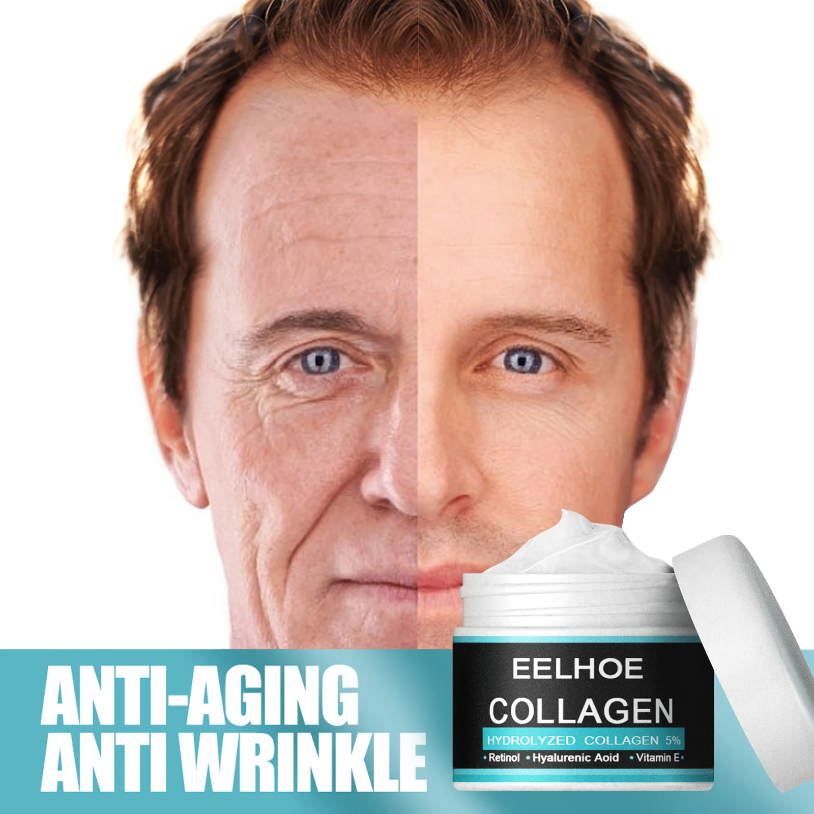 Anti Wrinkle Anti Aging Face Cream Eelhoe Collagen Creams For Men