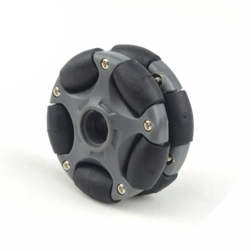 TAIGH-2Pcs 58Mm Plastic Omni Wheel For Robot Kit Servo Motor Omni Wheel 14135