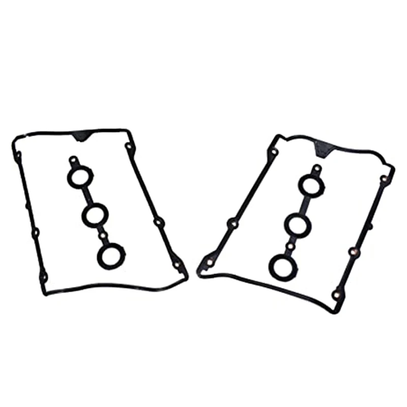 Valve Cover Gasket Set 2 Sets 078198025 058198217 for 1998-2005 AUDI A4 A6 C5 VW PASSAT 2.7T 2.8L V6 DOHC
