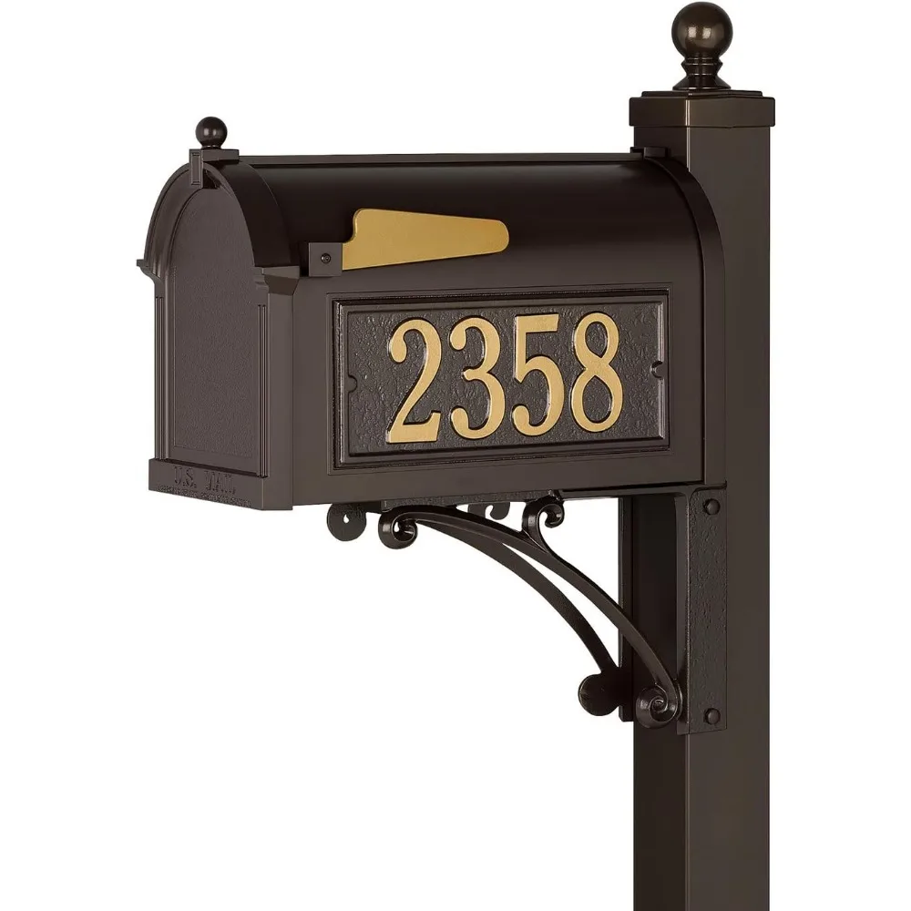 Products Deluxe Mailbox Package, French Bronze