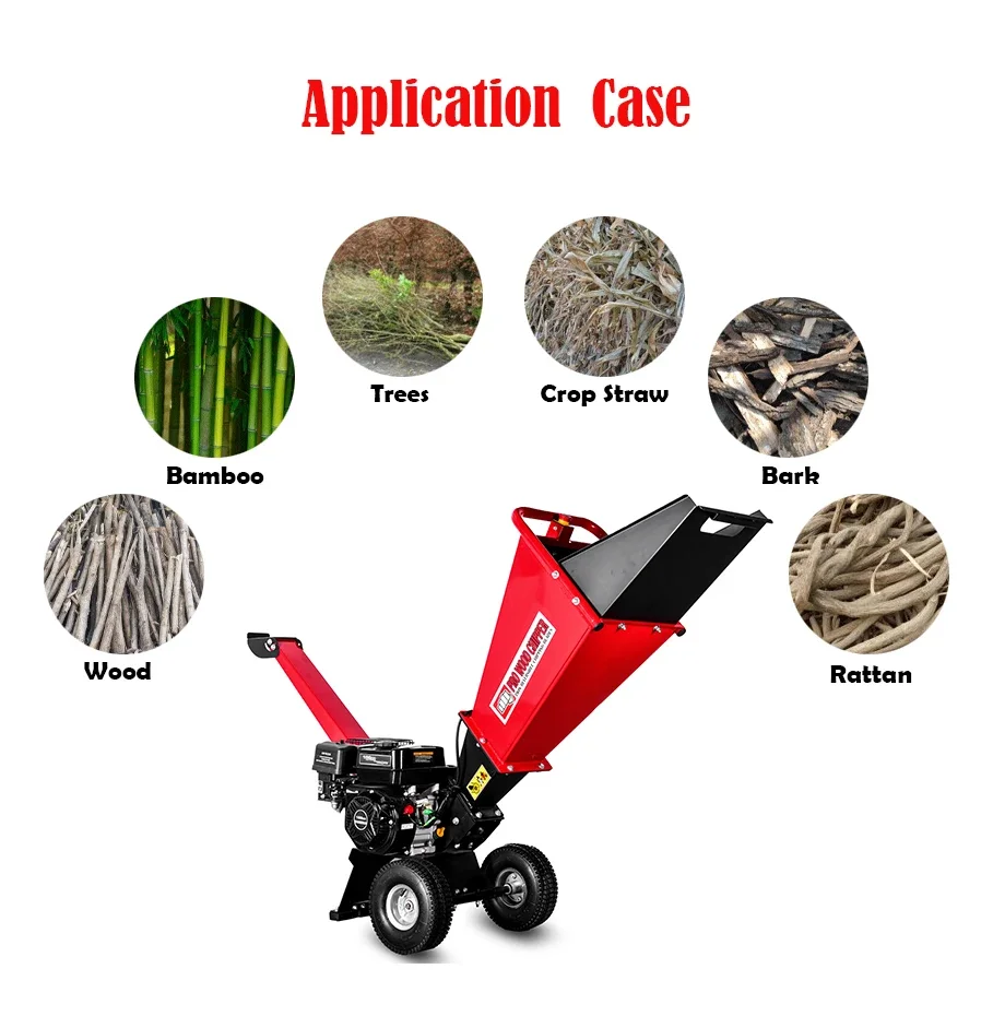 very mini wood chipper wood shredder for garden to use 3