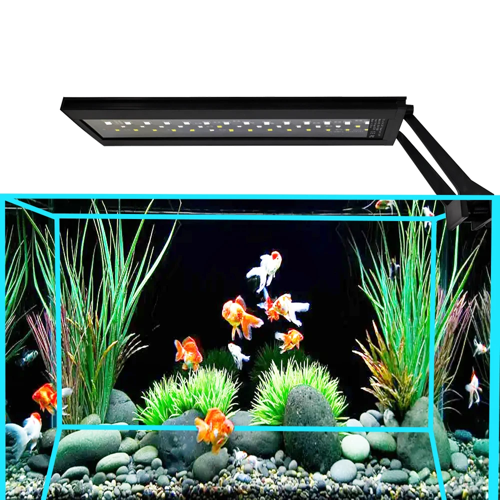 110V-240V 24/7 Aquariums Lights Full Spectrum Adjustable LED Light Fish Tank Decoration Aquatic Plant Growth Waterproof Lighting aquarium light aquarium lamp