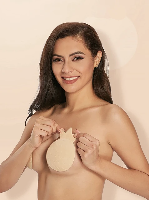 Free Shipping 100pairs/lot High quality Freebra Silicone Invisible Silicone  Bra Nude Magic Bra with Retial box - AliExpress